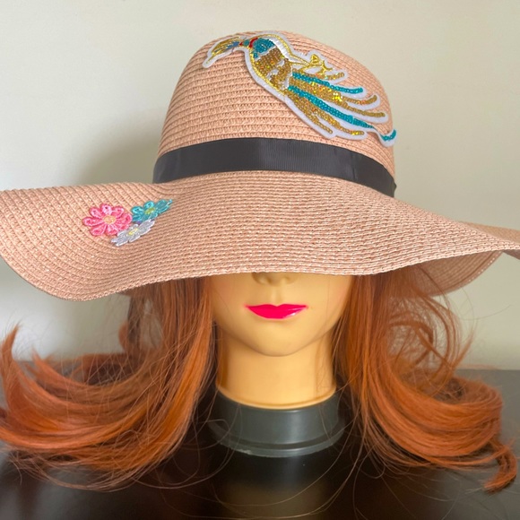 Phoenix Birds Beach Summer Hat